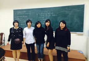 Khóa 1 về thăm trường dịp 20-11-2014