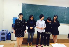 Khóa 1 về thăm trường dịp 20-11-2014